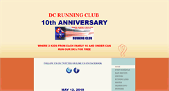 Desktop Screenshot of dcrunningclub.com